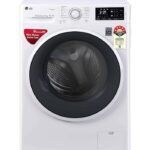 LG 7.0 kg 5 Star Inverter Fully-Automatic Front Loading Washing Machine (FHT1007ZNW, White, 6 Motion Direct Drive)