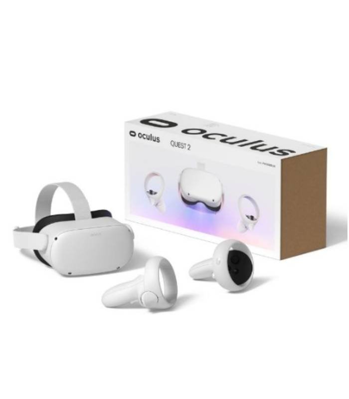 Oculus Quest 2 VR Headset 128GB Set, White - Advanced All-in-One Virtual Reality Headset Cover Set - Image 4