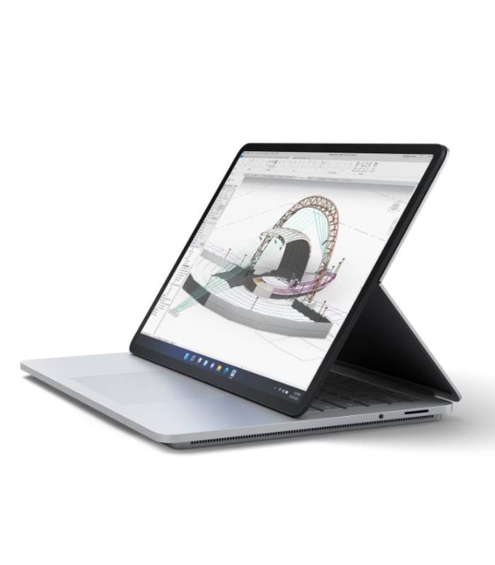 Microsoft Surface Laptop Studio - 14.4 Inches Touchscreen - Intel Core I5-16Gb Memory - 256Gb Ssd - Platinum Windows 11 - Wi-Fi - Image 10