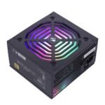 ZEBRONICS ZS500 500W Power Supply with Silent 120mm RGB Fan, SATA x 3, 12V 28A (Max.), Over Voltage/Short Circuit Protection