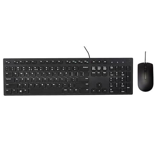 Dell USB Wired Keyboard and Mouse Set (Black) KB216+MS116 - Image 2