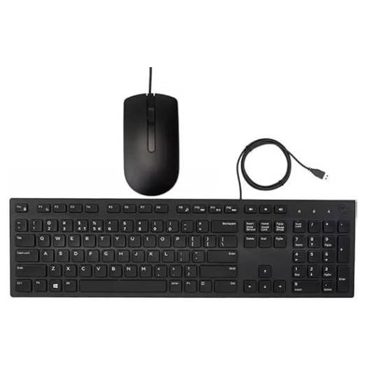 Dell USB Wired Keyboard and Mouse Set (Black) KB216+MS116 - Image 3