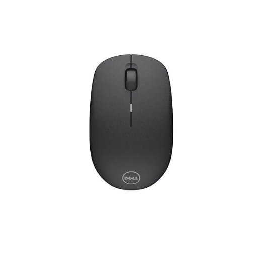 Dell WM126 Wireless Mouse, Optical, 1000 DPI, 3 Buttons,12 months runtime, AA battery, USB receiver, USB Type-A, RF Interface, scrolling wheel, Plug and Play, Black - Image 3