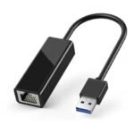 Sounce USB 3.0 to Rj45 Ethernet Adapter, USB to 10/100/1000 Gigabit Ethernet LAN Network Adapter Compatible for MacBook, Surface Pro, Notebook PC with Windows7/8/10, XP, Vista, Mac