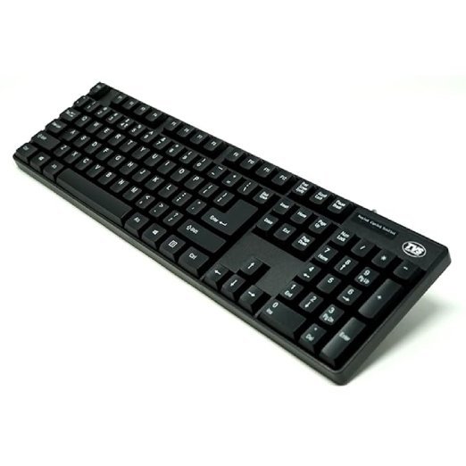 TVS ELECTRONICS Champ Wired Keyboard (Black)|10 Million Plus Strokes per Key|Ergonomic Design| Lightweight and Slim|Bilingual Keyboards - Image 2