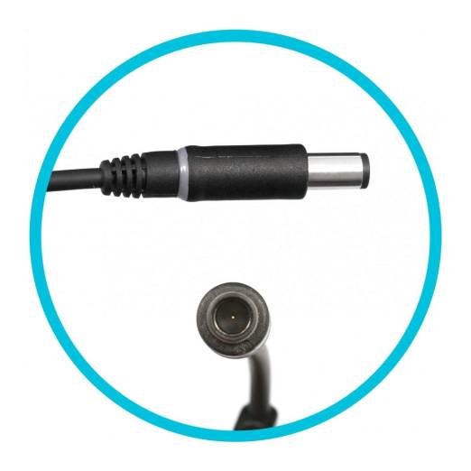 Dell Original 65W Laptop Adapter-Black, Big Pin 7.4 MM, 19.5V 3.34A, Warranty 1 Year(Part Code: 6TM1C, H374X, G4X7T, TG2MG, FJ4X5, 3VT2F, M8YYM) Without Power Cord - Image 6