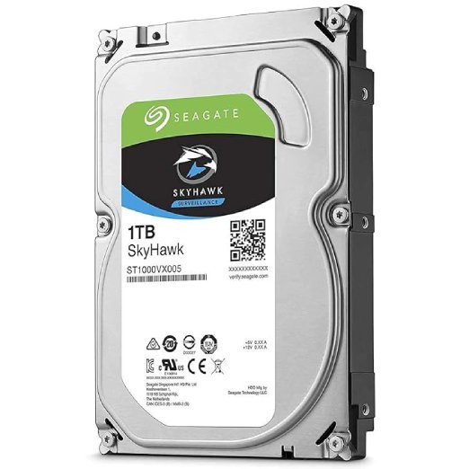 Seagate Skyhawk 1 TB Surveillance Internal Hard Drive HDD, 3.5 Inches SATA 6 Gb/s 64 MB Cache for DVR NVR Security Camera System - Image 3