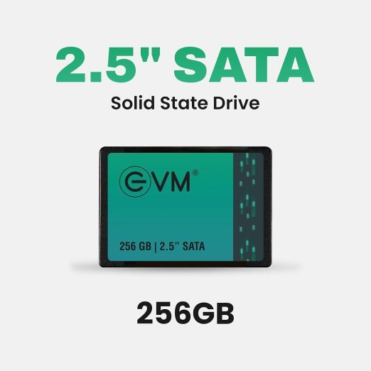 EVM 256GB 2.5-Inch SATA III Internal SSD – 550MB/s Read & 500MB/s Write, 3D NAND, 5-Year Warranty, Laptop & Desktop Solid State Drive (EVM25/256GB) - Image 3