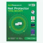 Net Protector Antivirus - Total Security 2026| Windows PC/Laptop |1 PC -1 Year with ZeroVDeepLearn Ai (Email Delivery in 1 Hour - No CD)