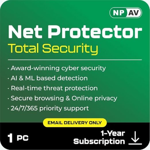 Net Protector Antivirus - Total Security 2026| Windows PC/Laptop |1 PC -1 Year with ZeroVDeepLearn Ai (Email Delivery in 1 Hour - No CD) - Image 2