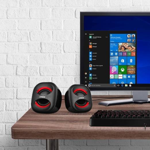 Artis Mini 2.0 USB Multimedia Speakers (Black) - Image 7