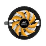 Ant Esports ICE C120 CPU Cooler/CPU Fan with 120mm Fan - Black | Support Intel LGA 1700/1200 / 1156/1155 / 1150/1151 & AMD FM1 / FM2 / AM2 / AM2+ / AM3 / AM3+ / AM4