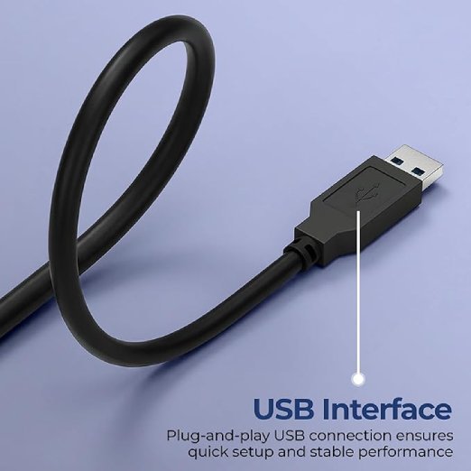 Zebronics Wired Keyboard with 104 Keys, 1.2m Cable, ₹ Key, USB Interface, UV-Coated Keys, Retractable Stand, for PC, Laptop(K65, Black) - Image 5