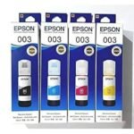 Epson 003 Ink Compatible for Epson L3110, L3150, L3250, L3252 L3115, L3116, L3101, L3210, L3216, L3215, L3151, L3152, L3156, L5190 Printers (003 OG Ink Set)