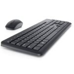 Dell KM3322W Wireless USB Keyboard and Mouse Combo, Anti-Fade & Spill-Resistant Keys, up to 36 Month Battery Life, 3Y Advance Exchange Warranty - Black