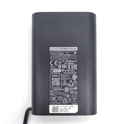 Dell Original 65W Laptop Charger for DELL Latitude E5470 7480 7490 E7250 3300 3380 5280 5480 5490 E5440 E5470 E6540 E7440 E7450 E7250 E6440 E6430 7290 5490 5590 5290 19.5V 3.34A AC Adapter (with Power Cable) - Image 4
