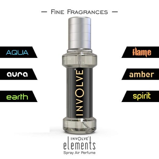 INVOLVE Elements Aqua Spray Air Perfume Fine Fragrance Scent Air Freshener - IELE01-30ml | Car fresheners | Car accessories interior | Long lasting fragrance | Car perfume - Image 6