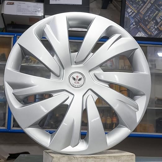 Car Wheel Cap Silver Set of 4 Pieces For Maruti Suzuki Swift VXI 14 inch - Image 4