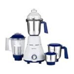 Bajaj Rex 750W Mixer Grinder | 4 Jars | Nutri Pro Feature | Multi-Functional Blade | Rust Proof Boady | 1 Yr Warranty 【White】