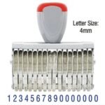 Number Stamp 16 Digits