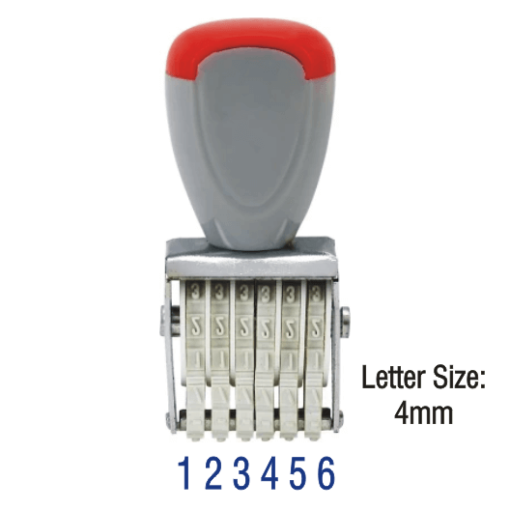 Number Stamp Regular