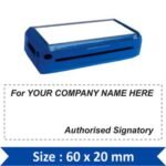 Pre-Inked Pocket Authorised Signatory