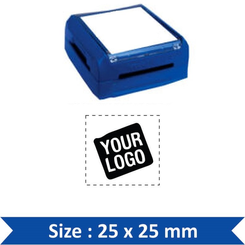 Pre-Inked Pocket Logo Stamp – 25×25 mm