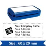 Pre-Inked Pocket Logo Stamp – 60×20 mm